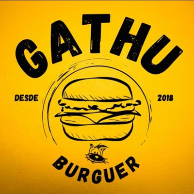 Logo-Hamburgueria - Gathu Burguer