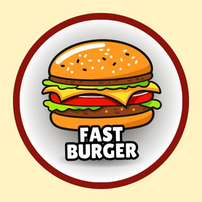 Logo restaurante FAST BURGUER´S - hamburgueria