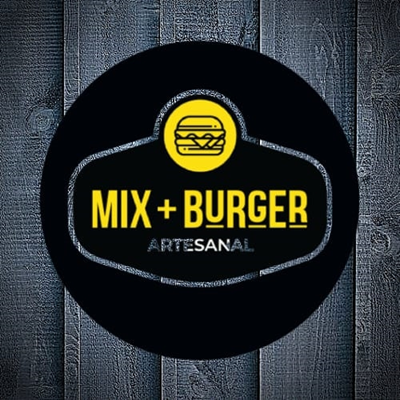 Logo restaurante mix + burger