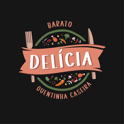 Logo restaurante Delicia Barato - Quentinha Caseira