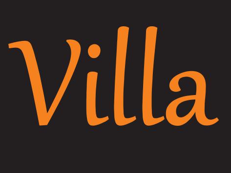 Logo restaurante VILLA
