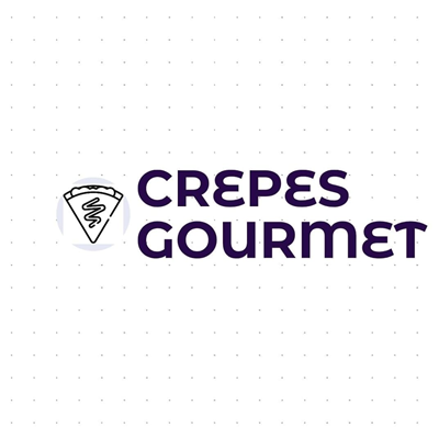 Logo restaurante crepes gourmet