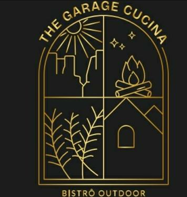 Logo restaurante The Garage Cucina | Bistrô Outdoor