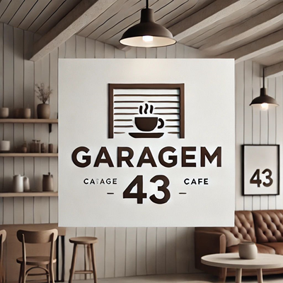 Logo restaurante GARAGEM 43 CAFE