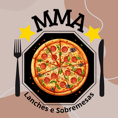 Logo restaurante MMA - Lanches e Sobremesas
