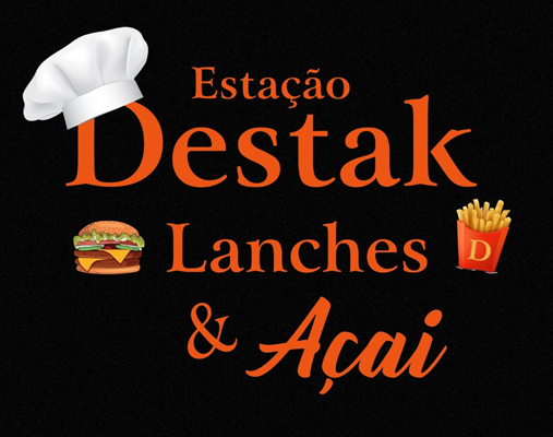 Logo restaurante Estação Destak Lanches e Açaí