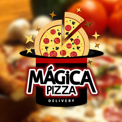 Logo restaurante Mágica pizza