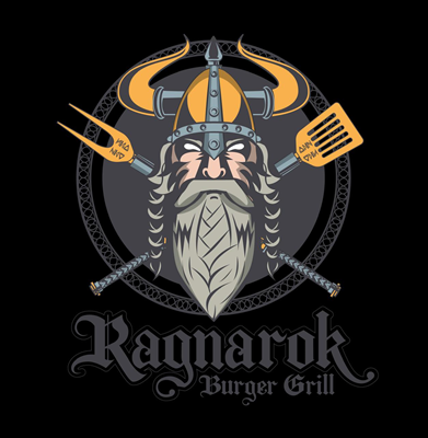 Logo restaurante Ragnarok Burgers & Grill