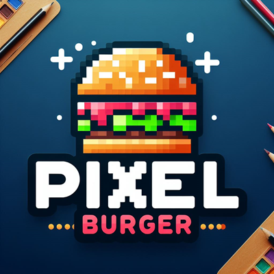 Logo restaurante Pixel Burger