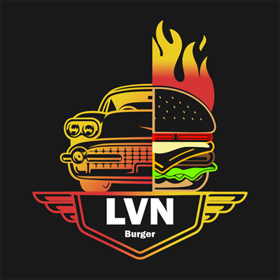 Logo restaurante LVN Burger