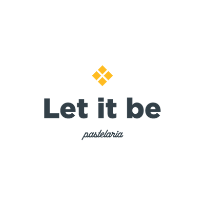 Logo restaurante Let it be Pastelaria