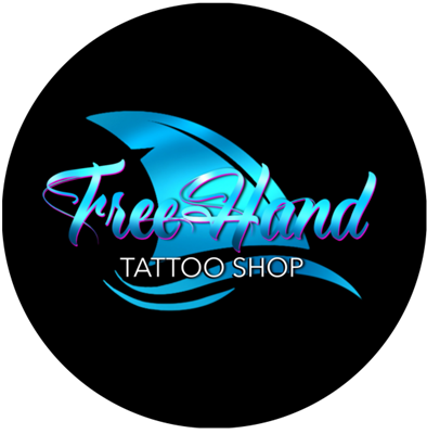 Logo restaurante Free Hand Tattoo Shop