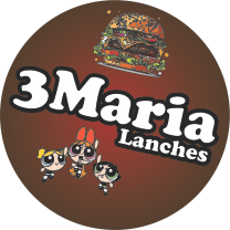 Logo restaurante 3Maria Lanches