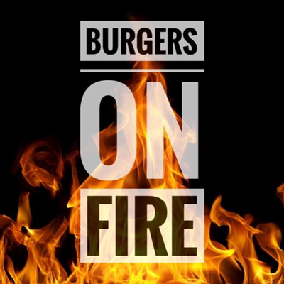 Logo restaurante BURGERS ON FIRE