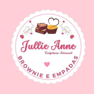 Logo restaurante Brownies e Empadas da Ju
