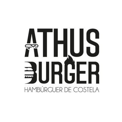 Logo restaurante ATHUS BURGER