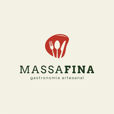 Logo restaurante Massa Fina Gastronomia Artesanal