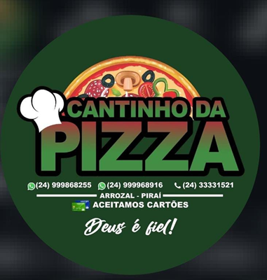 Logo restaurante Cantinho da pizza