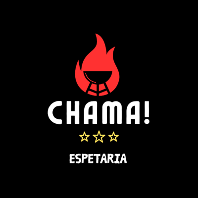 Logo restaurante Chama! Espetaria