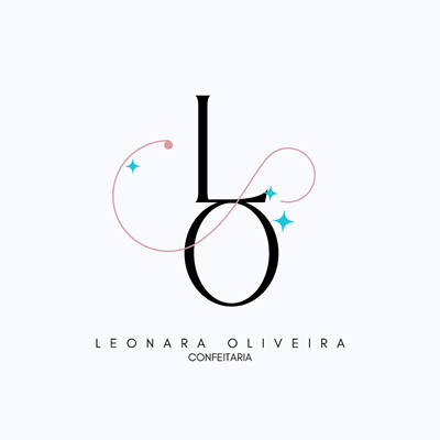 Logo restaurante Leonara Oliveira