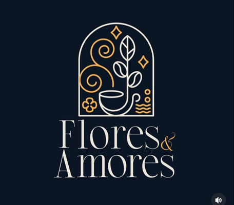 Logo restaurante Flores e Amores