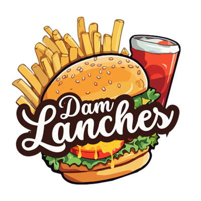 Logo restaurante DAM LANCHES