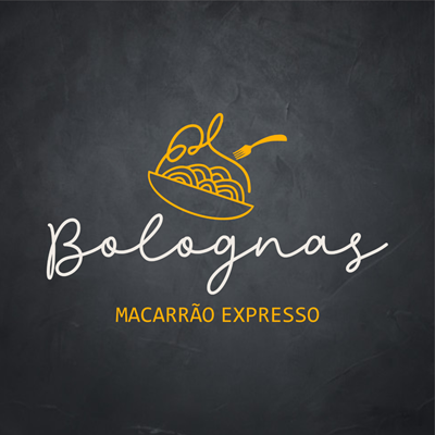 Logo restaurante Bolognas Macarrão Expresso