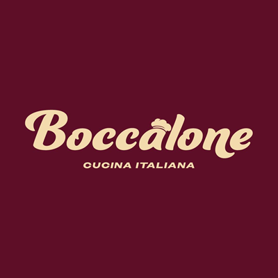 Logo restaurante Boccalone Cucina Italiana