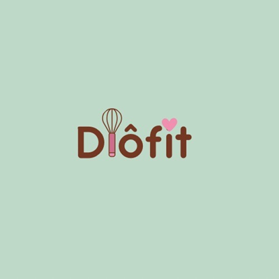Logo restaurante Diôfit Confeitaria