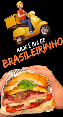 Logo restaurante Brasileirinho Burger