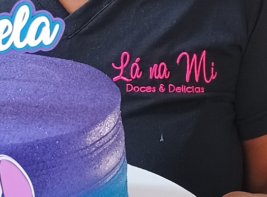 Logo restaurante LA NA MI DOCES E DELICIAS