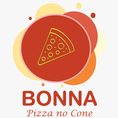 Logo restaurante Bonna Pizza no Cone