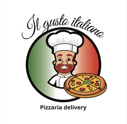 Logo restaurante pizzaria il gusto italiano