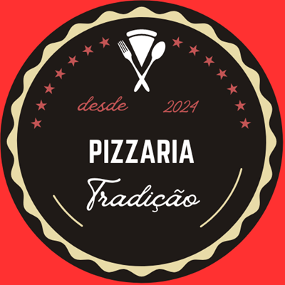 Logo restaurante pizzaria tradição