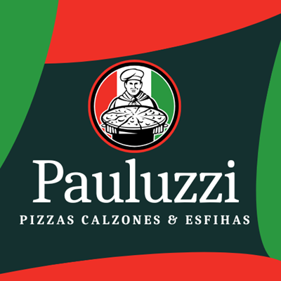 Logo restaurante Pauluzzi Pizzas Calzones & Esfihas