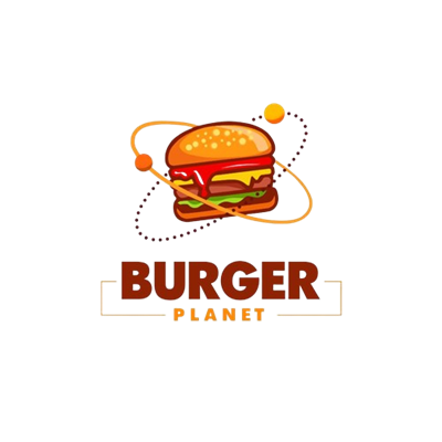 Logo restaurante Burguer Planet