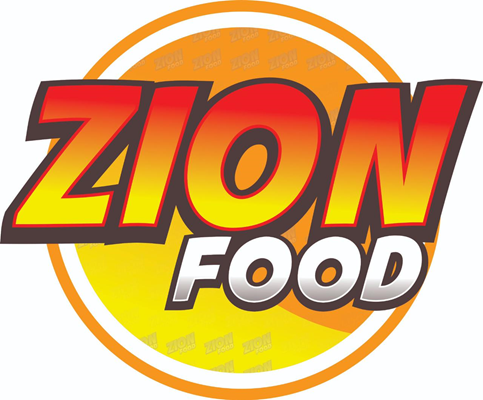 Logo restaurante zion food