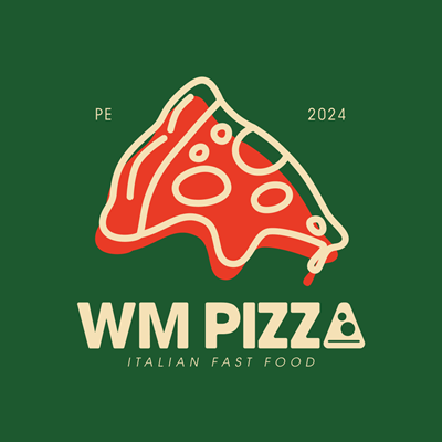 Logo restaurante WM PIZZA