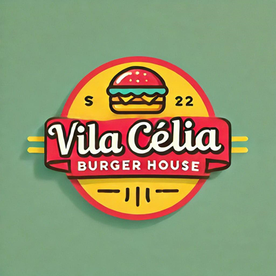 Logo restaurante Vila Célia Burguer House 