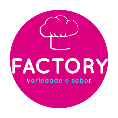 Logo restaurante Factory confeiteria e sorveteria