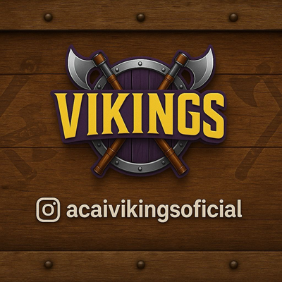 Logo restaurante Açaí Vikings