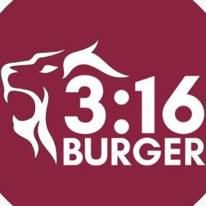 Logo restaurante cupom 3:16 BURGER