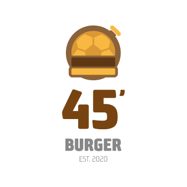 Logo-Hamburgueria - 45' Burger