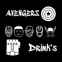 Logo restaurante Avengers Drinks