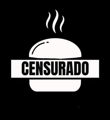 Logo restaurante censurado burger