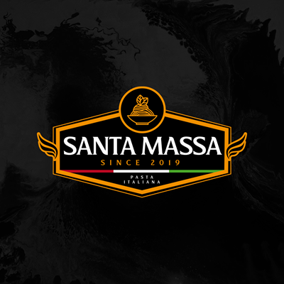 Logo restaurante santa massa