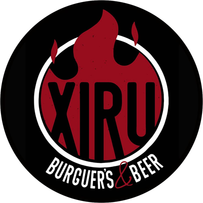 Logo restaurante xiru burguers