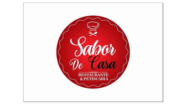 Logo restaurante restaurante sabor de casa