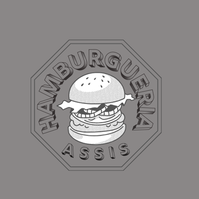 Logo restaurante Hamburgueria Assis