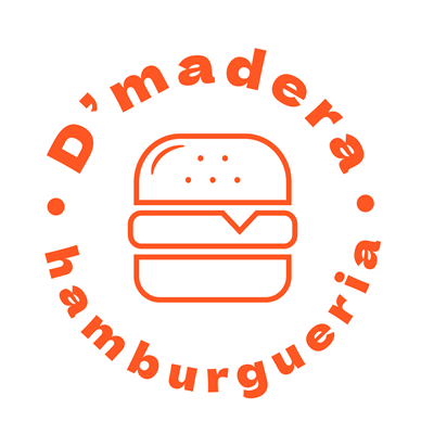 Logo restaurante D'madera Hamburgueria